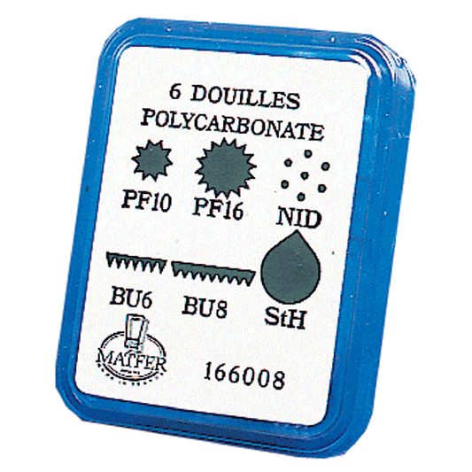 Matfer Bourgeat Mixed Piping Tubes - Set of 6 - Kitchenly