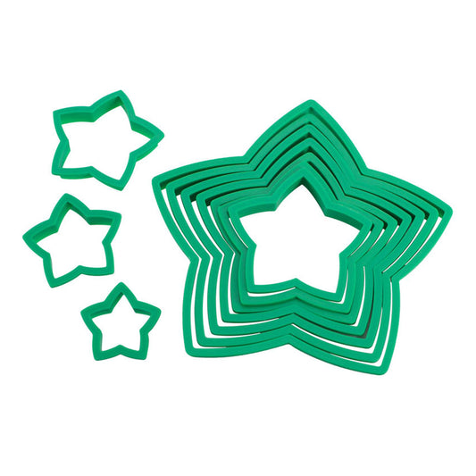 Star Christmas Tree Cookie Cutter Set