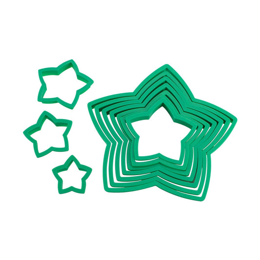 Star Christmas Tree Cookie Cutter Set
