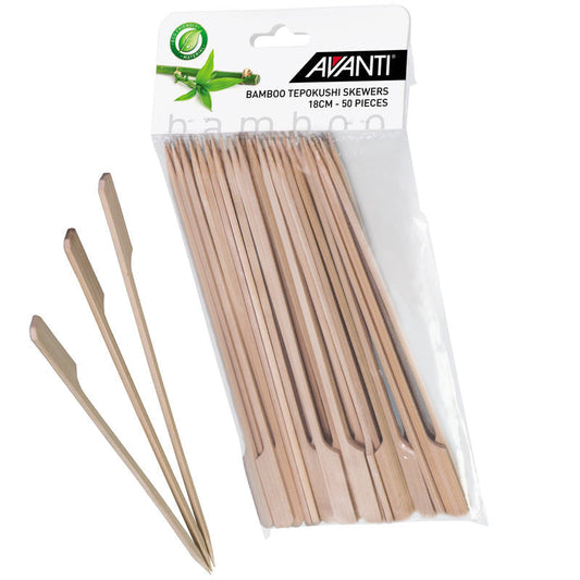 Bamboo Tepokushi Skewers - 18cm