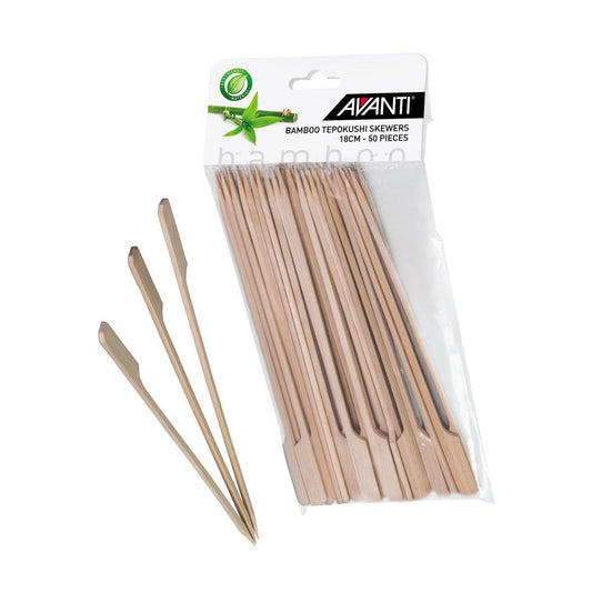 Bamboo Tepokushi Skewers - 18cm