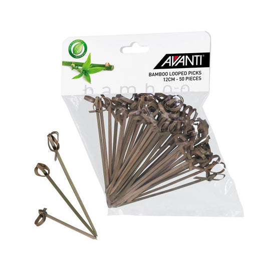 Bamboo Looped Picks - 12cm
