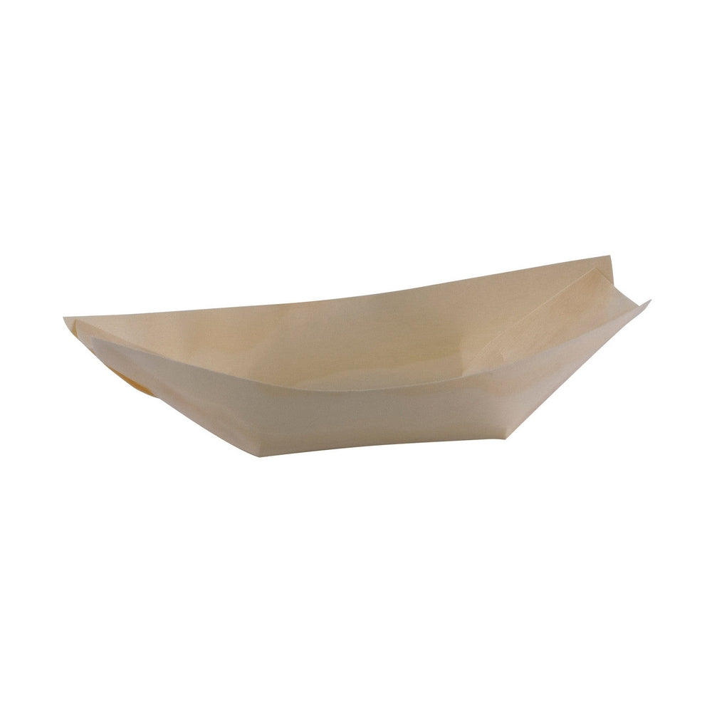 Pine Boat Dish Set - 18 x 9 x 2.5cm