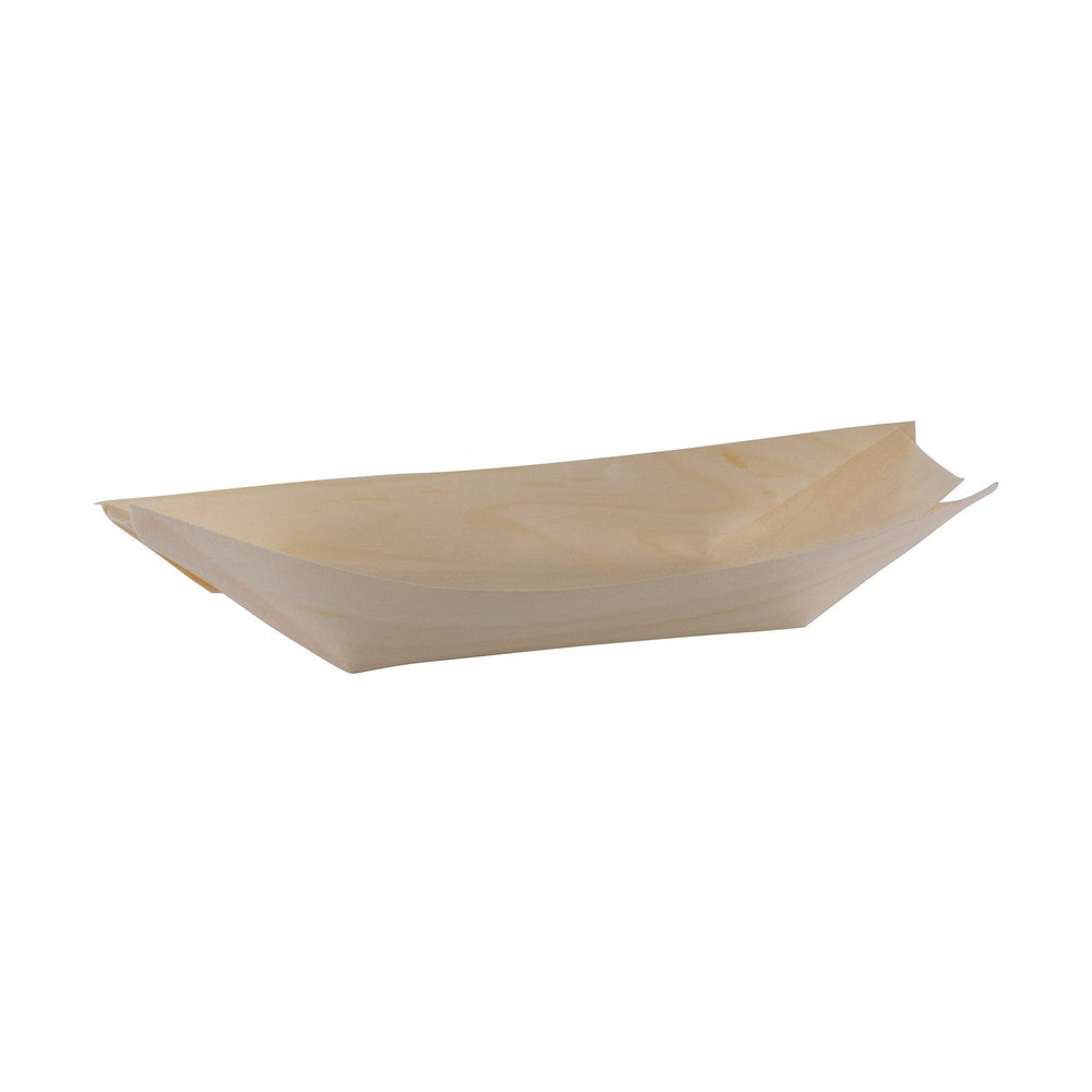 Pine Boat Dish Set - 25 x 11 x 3cm