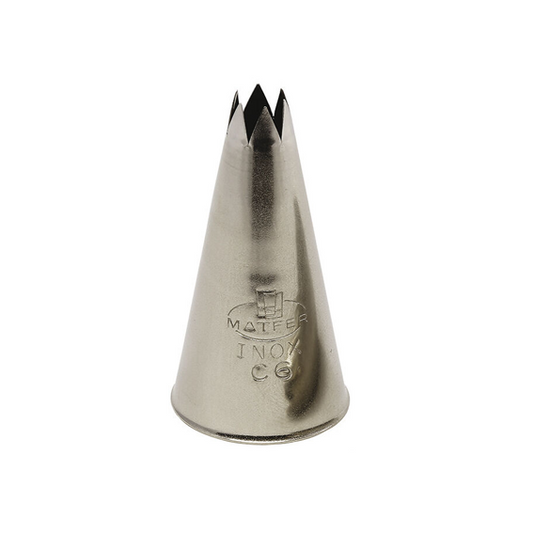 Matfer Bourgeat Star Tubes E7D13 - Stainless Steel, Set of 2 - Kitchenly