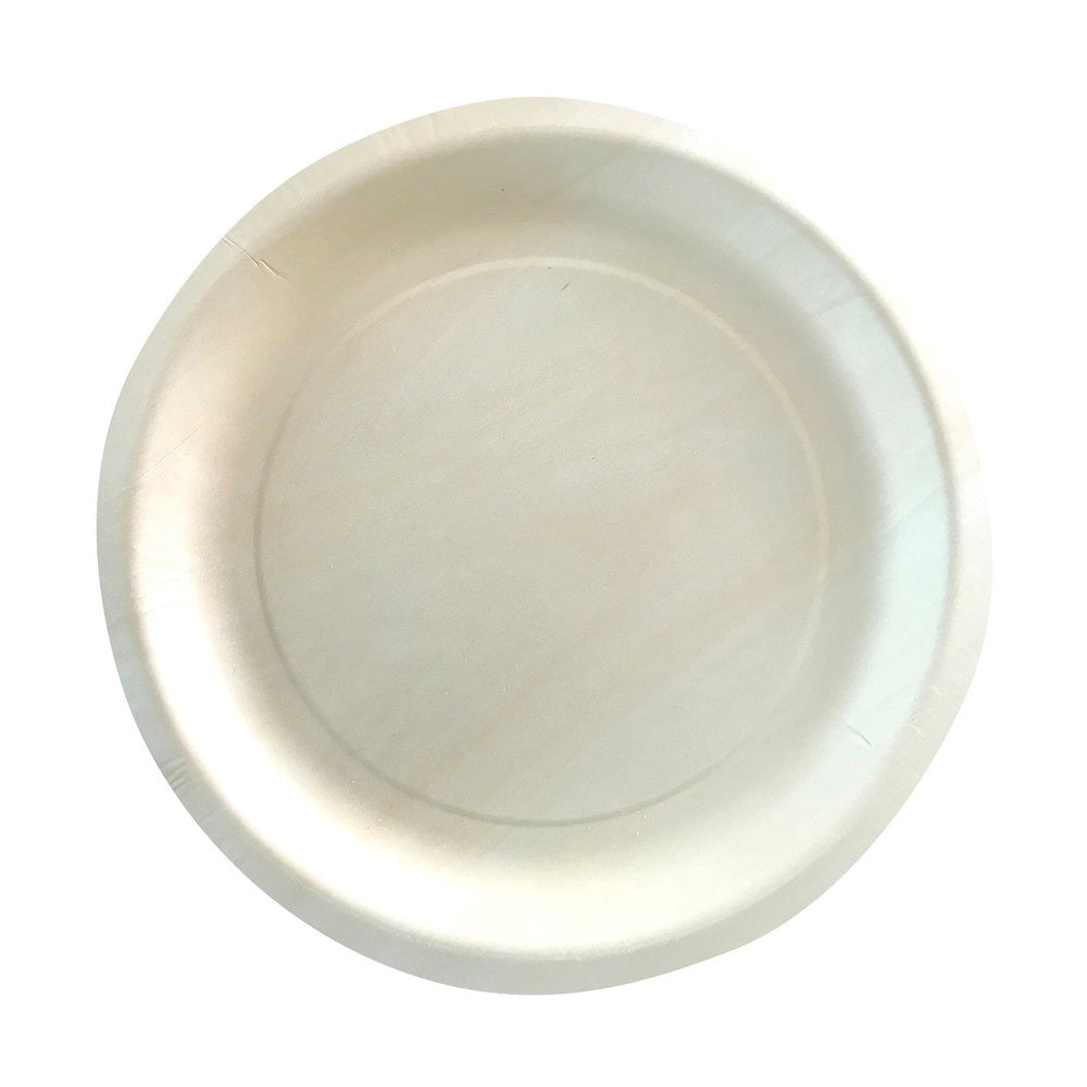 Round Poplar Plate Set