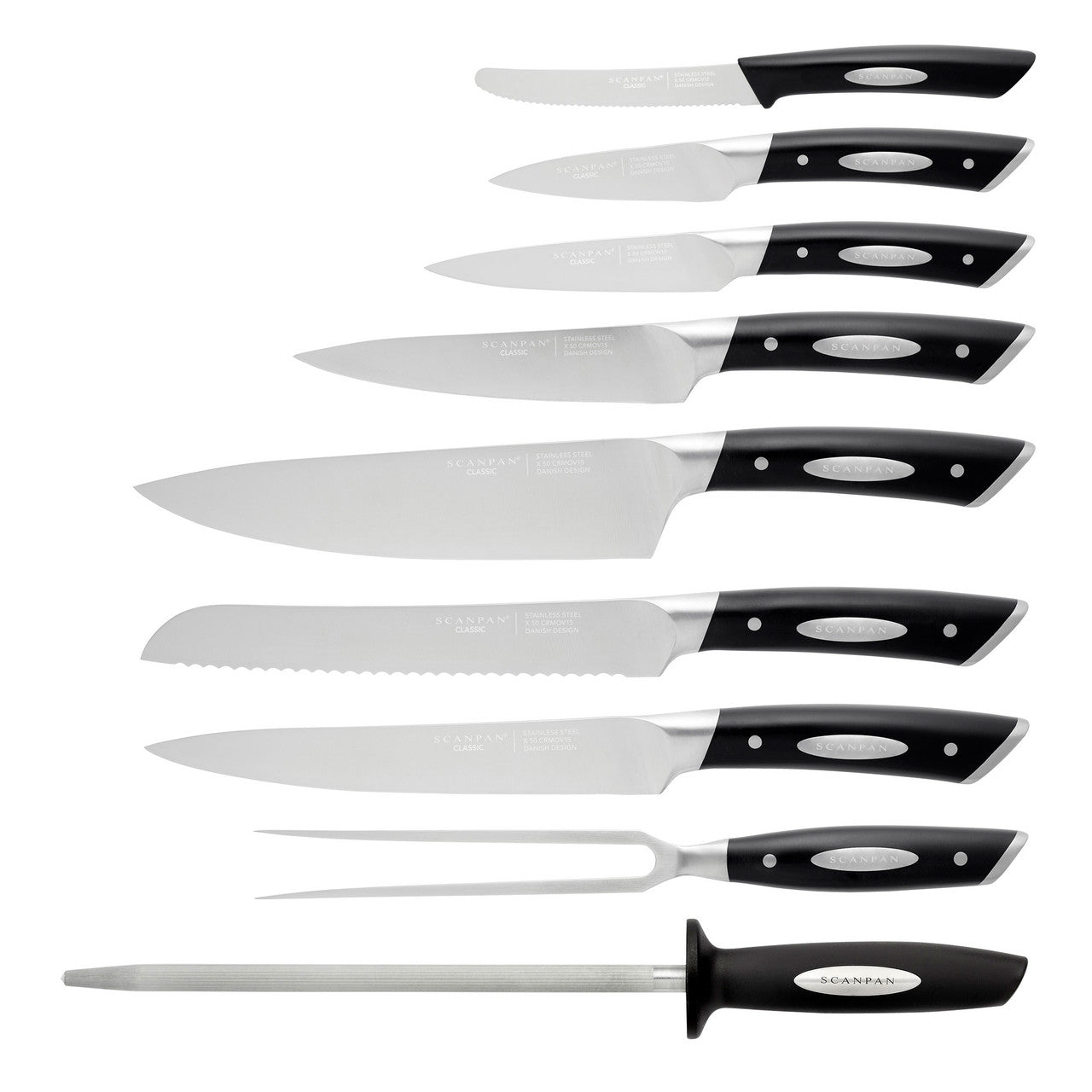 Classic 15 Piece Cutlery Block Set