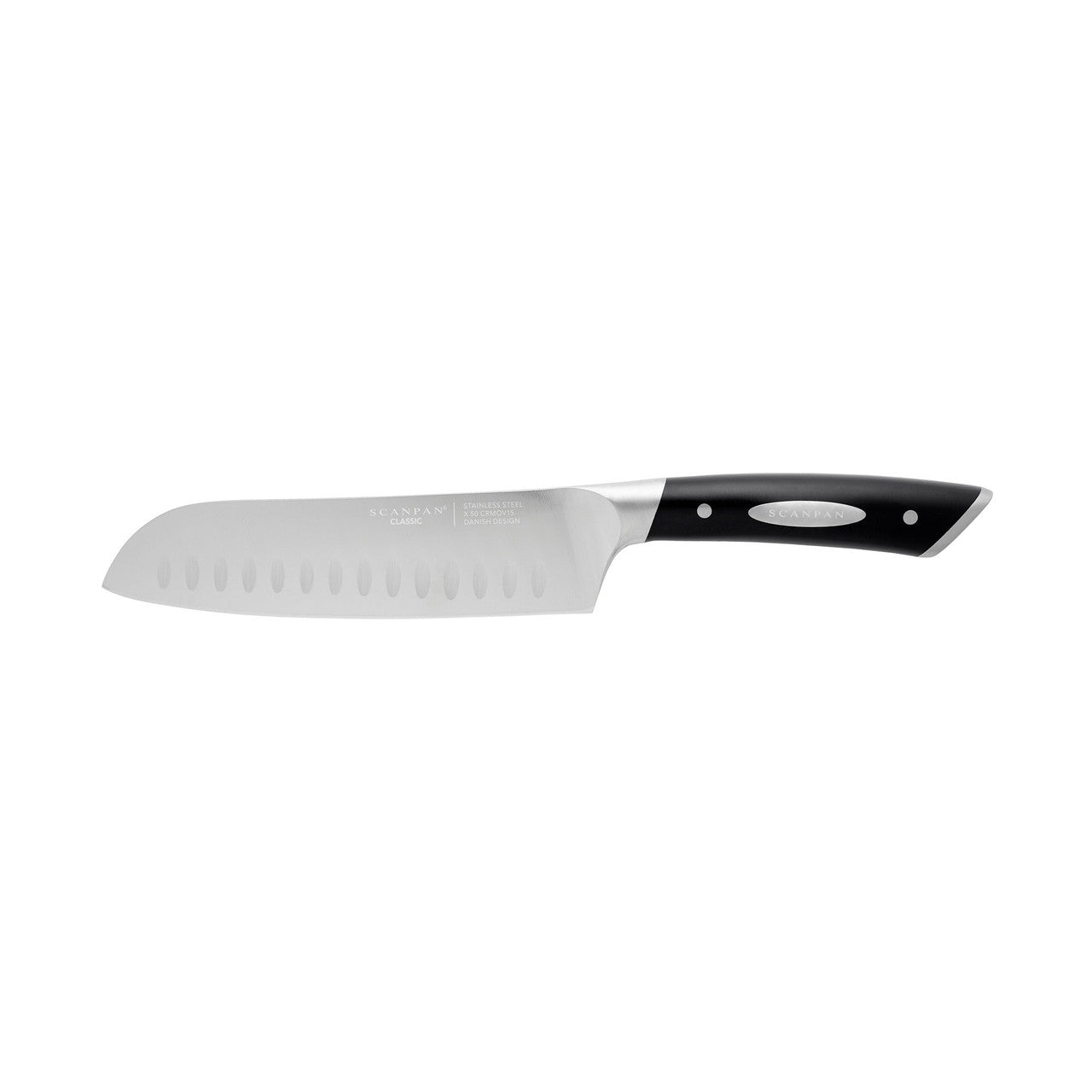 Classic 18cm Santoku Knife with Granton Edge