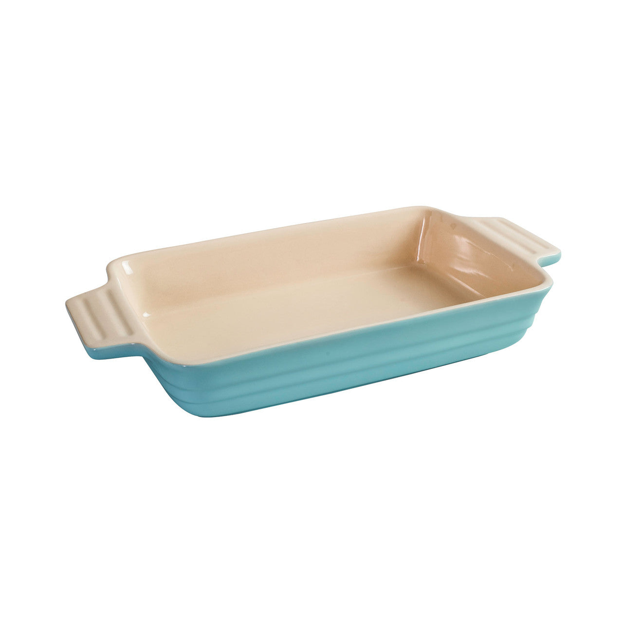 Large Rectangular Baker 32 x 24 x 6cm/3L Duck Egg Blue