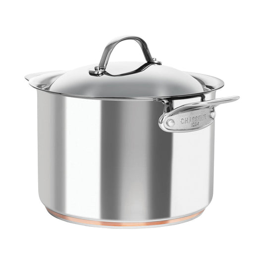 Le Cuivre 24 x 17cm/7.6L Stock Pot with Lid