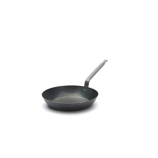 De Buyer La Lyonnaise Frypan Blue Steel 260x50mm - Kitchenly