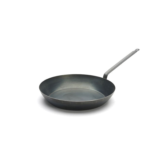 De Buyer La Lyonnaise Frypan Blue Steel 400x70mm - Kitchenly
