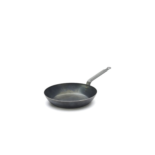 De Buyer La Lyonnaise Frypan Blue Steel 240x48mm - Kitchenly