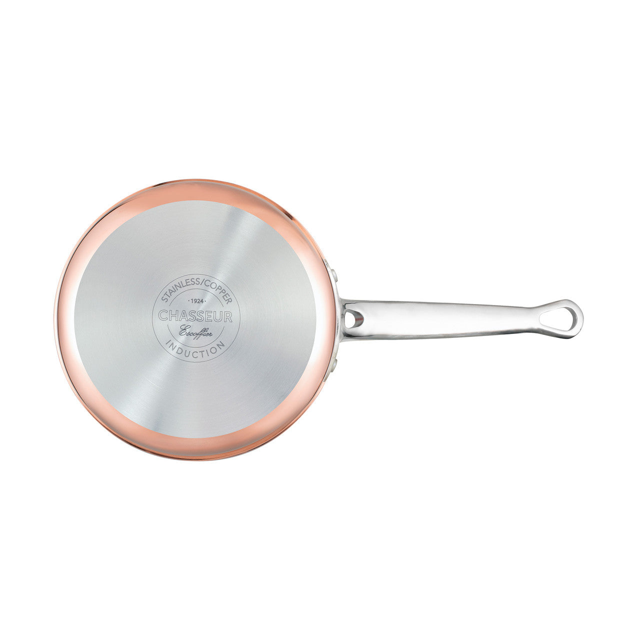 Escoffier Induction Saucepan 16 x 10cm/1.5 Litre, Copper