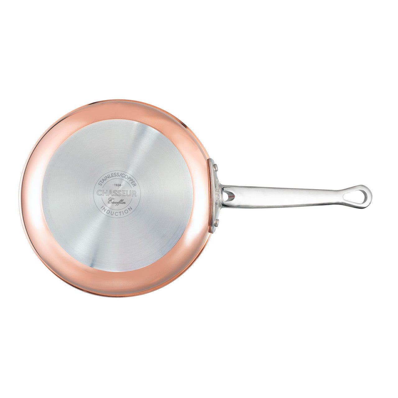 Escoffier Induction Fry Pan 24cm, Copper