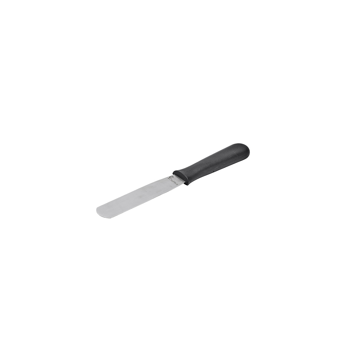 Chef Inox Spatula/Pallet Knife 140x30x269mm Black Handle - Kitchenly