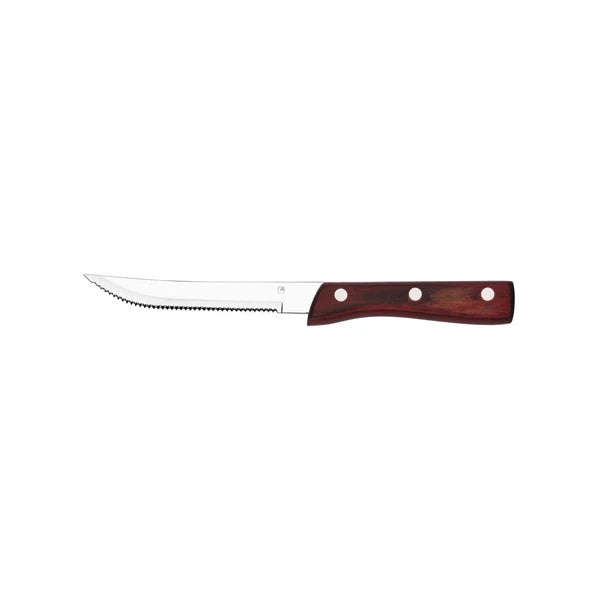 Tablekraft Steak Knive Jumbo Pointed Tip Pakkawood Set 8pc