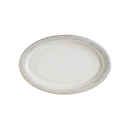 Bonna Galata Albus Oval Plate - 220mm , Box of 6