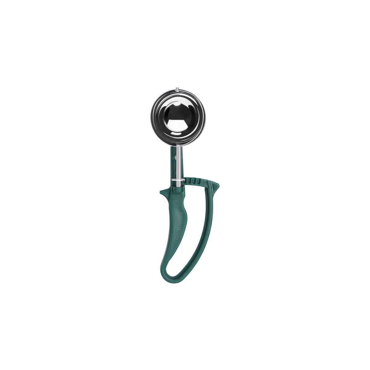Chef Inox Ezy Grip Portioner / Ice Cream Scoop - No.12, 65x223mm