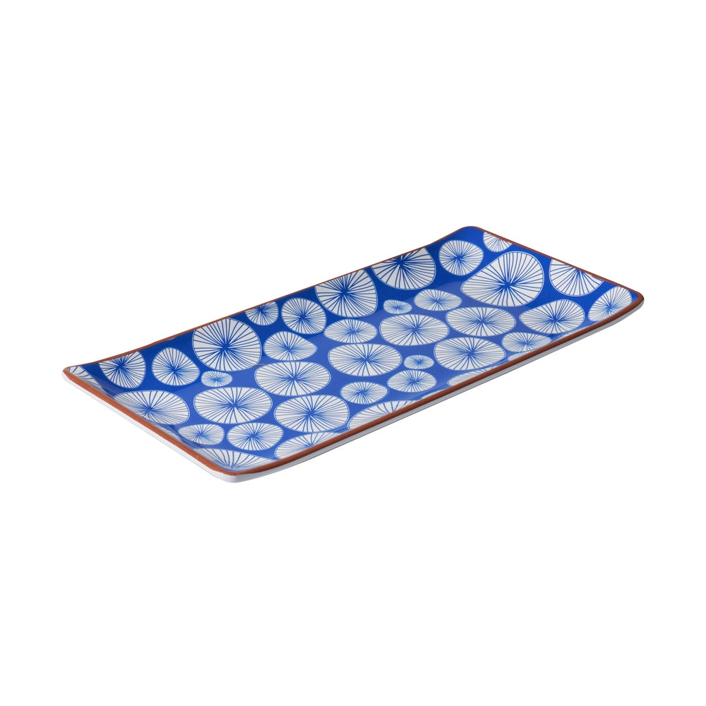 Rectangular Sharing Plate - Lotus