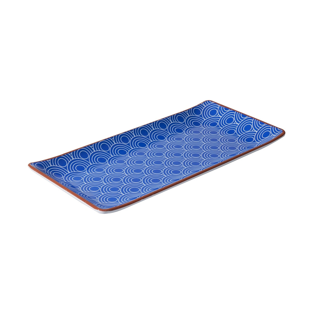 Rectangular Sharing Plate - Wave
