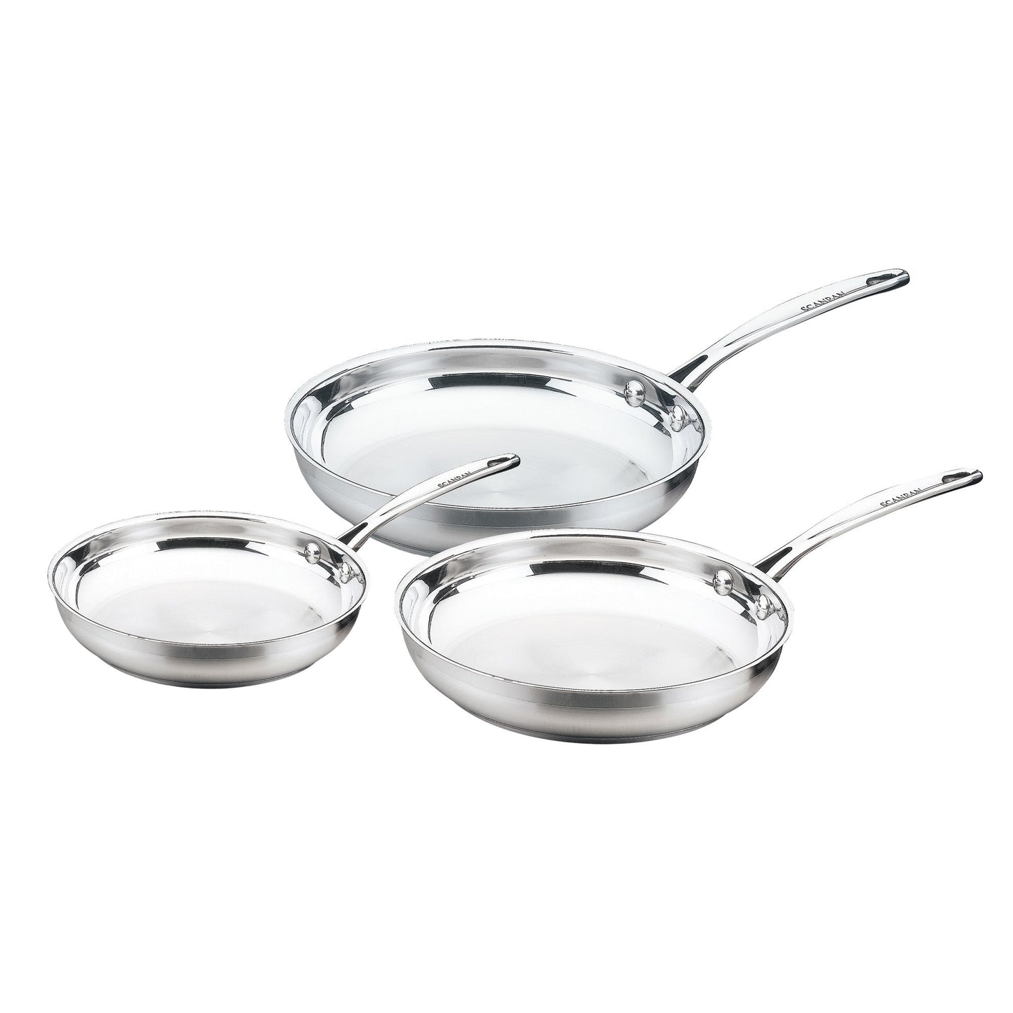 Impact Fry Pan in Sleeve Set- 3 Piece