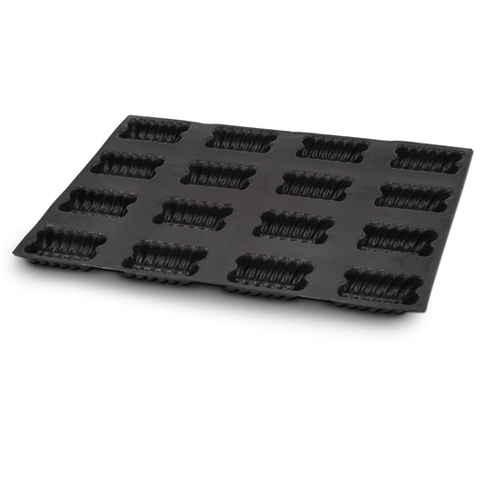 Demarle 1081 16 Fluted Cake - 110x60x25mm