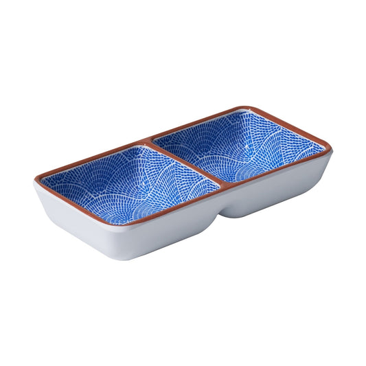 Divided Sauce Dish - Fan