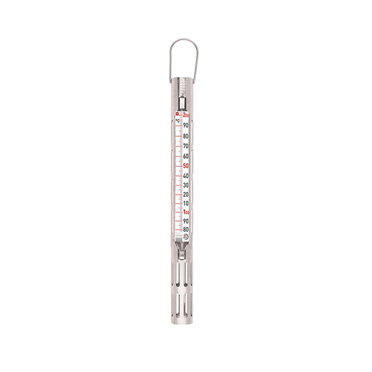 Matfer Bourgeat Sugar Thermometer - Stainless Steel Case - Kitchenly