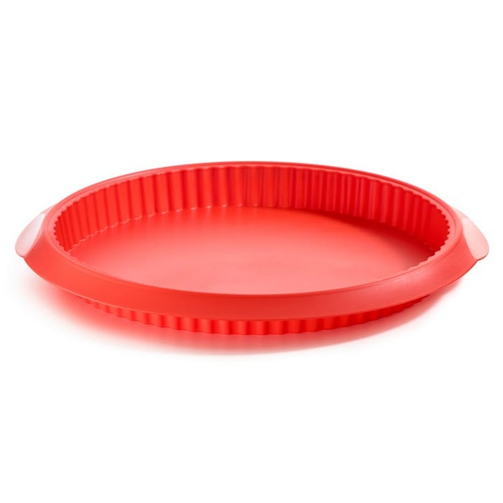 Lekue - Quiche Pan Red 28cm