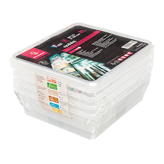 Matfer Bourgeat Storage Container GN 2/3x100 with Lid - Kitchenly