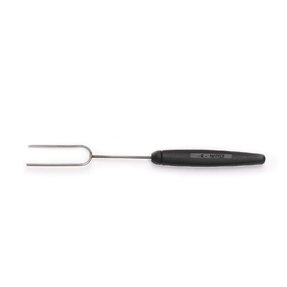 Matfer Bourgeat Stainless Steel Chocolate Fork - 2 Prong - Kitchenly