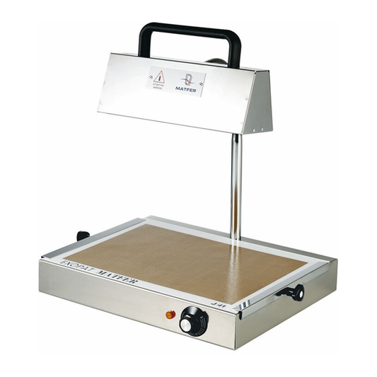 Matfer Bourgeat Sugar Heating Lamp - 1000W - Kitchenly