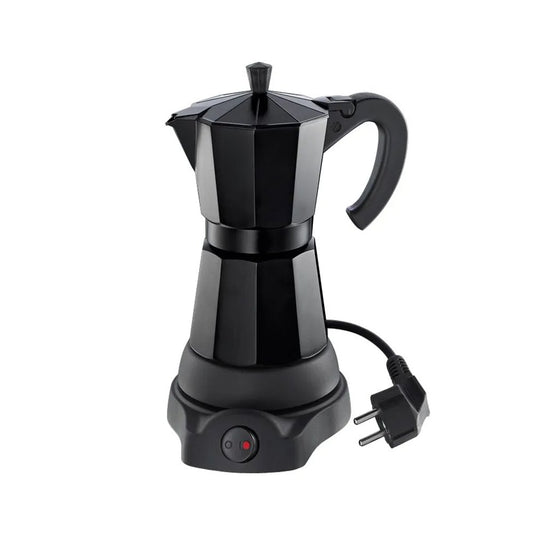 Cilio Classico Espresso Maker Electrical Cordless Aluminium √ò 11.5x25cm Black - Kitchenly