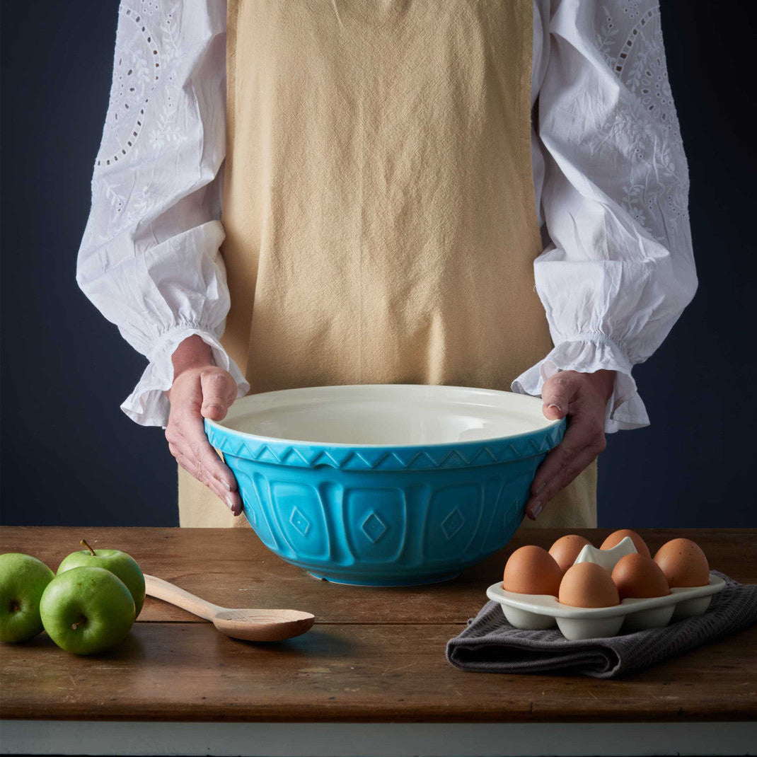 Turquoise Colour Mixing Bowl, 29cm/4 Litre
