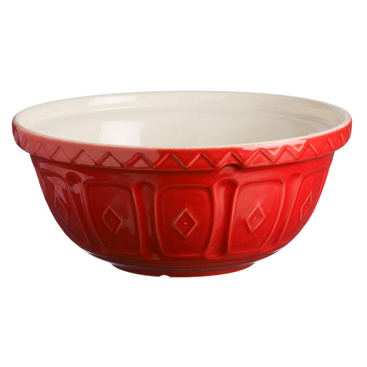 Red Colour Mixing Bowl, 29cm/4 Litre
