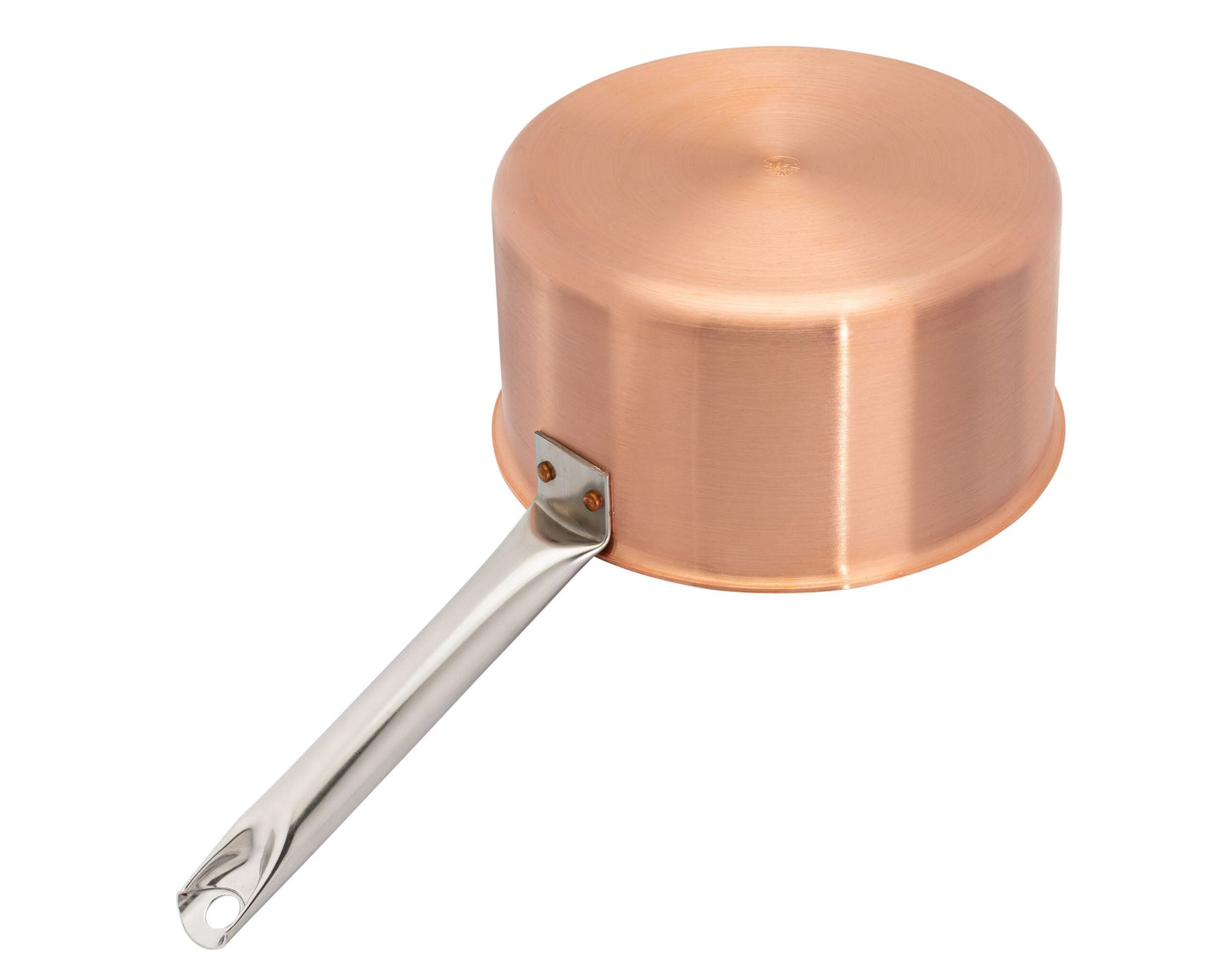 Matfer Bourgeat Copper Sugar Pot - 160mm, Cold-Touch Handle
