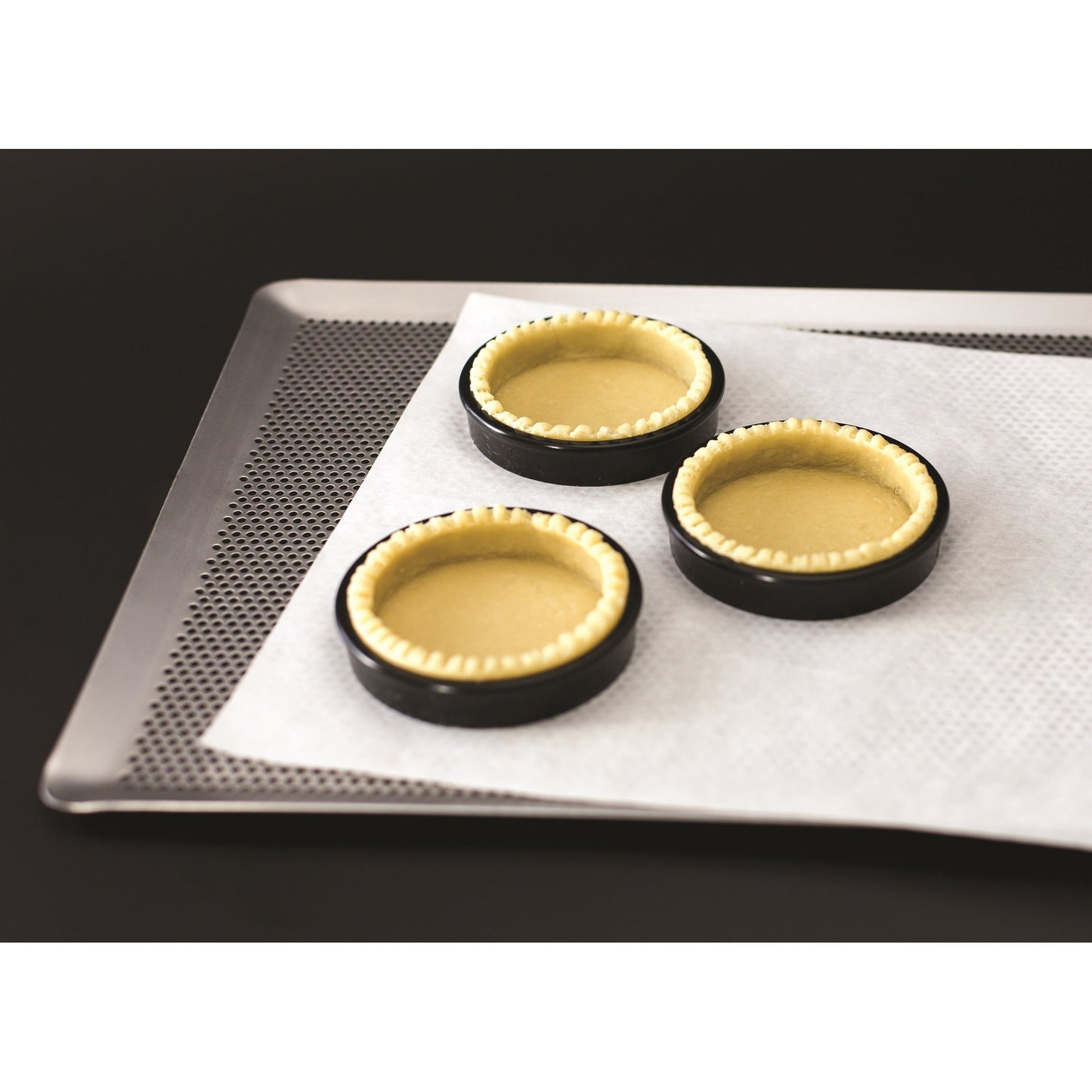 Matfer Bourgeat Blue Steel Baking Sheet - Perforated, 600x400mm