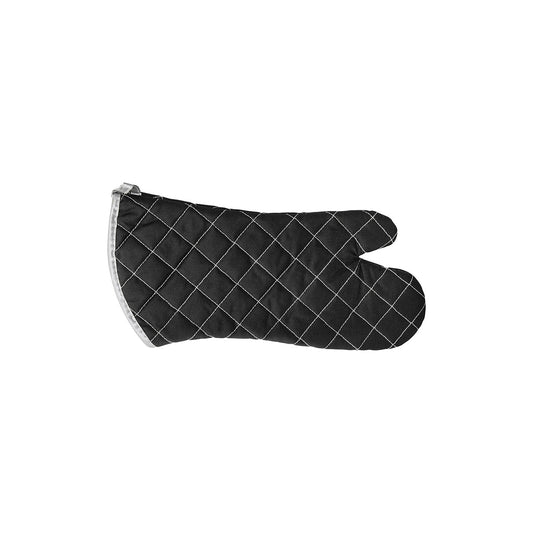 Chef Inox Flame Retardant Oven Mitt - 430mm, Black