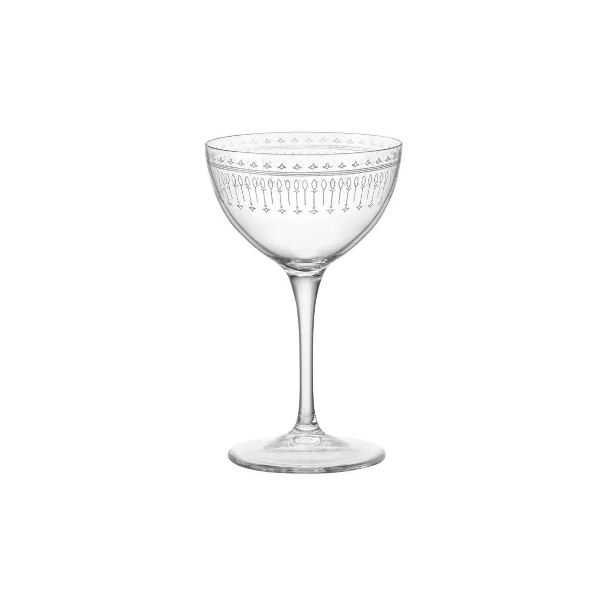 Bormioli Rocco Bartender Art Deco Cocktail / Martini - 235ml, Box of 6