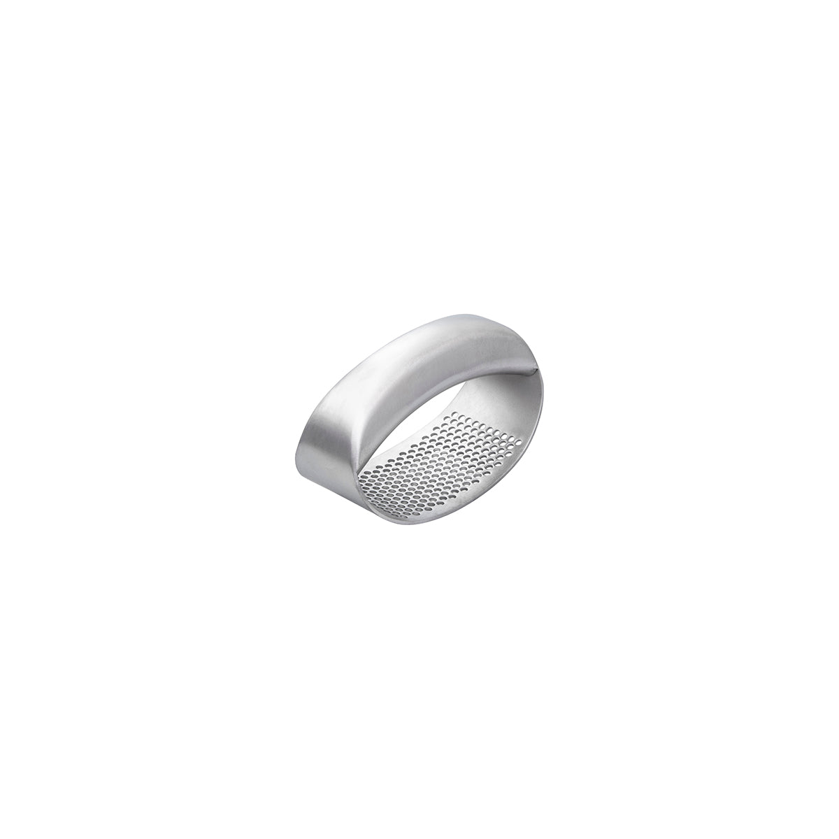 Chef Inox Stainless Steel Garlic Press Rocker - 106x52mm, Satin Finish