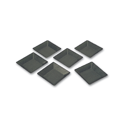 Matfer Bourgeat Exopan Square Tartlete - 57mm, Non-Stick, Pack of 25 - Kitchenly