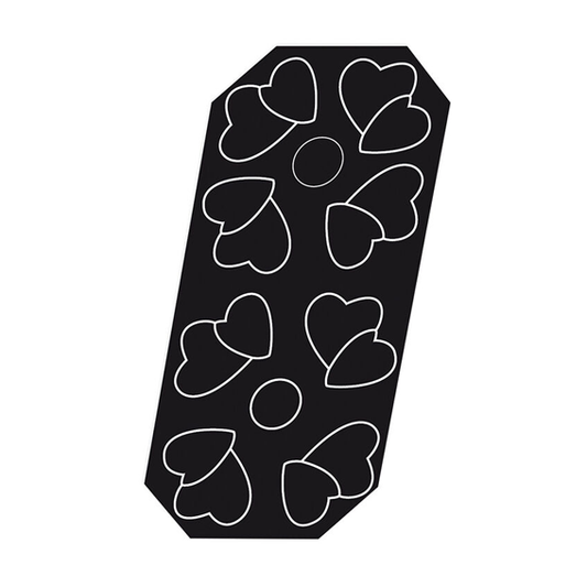 Demarle 1096 8 Dbl Heart - 120x113x35mm - Kitchenly