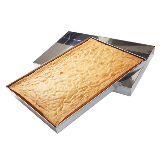 Matfer Bourgeat Cake Roll Pan - Stainless Steel, 590x390mm - Kitchenly