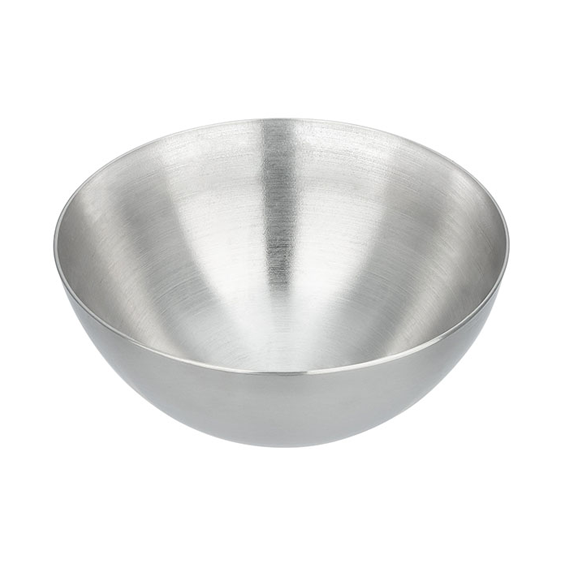 Matfer Bourgeat Stainless Steel Sphere Mould GN 1/2 - 160mm - Kitchenly