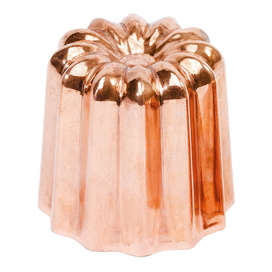 Matfer Bourgeat Copper Cannelle Mould - 35mm - Kitchenly