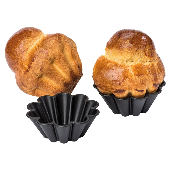 Matfer Bourgeat Exoglass Brioche - 70mm, Pack of 12 - Kitchenly