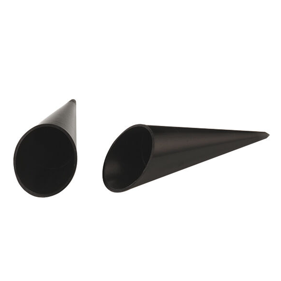 Matfer Bourgeat Exoglass Horn Mould - 140x35mm, Pack of 12 - Kitchenly