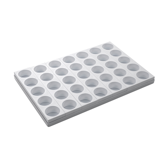 Matfer Bourgeat Multimould 65mm Round - 35Ind, 600x400mm - Kitchenly