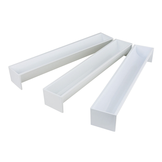 Matfer Bourgeat Yule Log Triangle - Plastic, L47xH70mm - Kitchenly